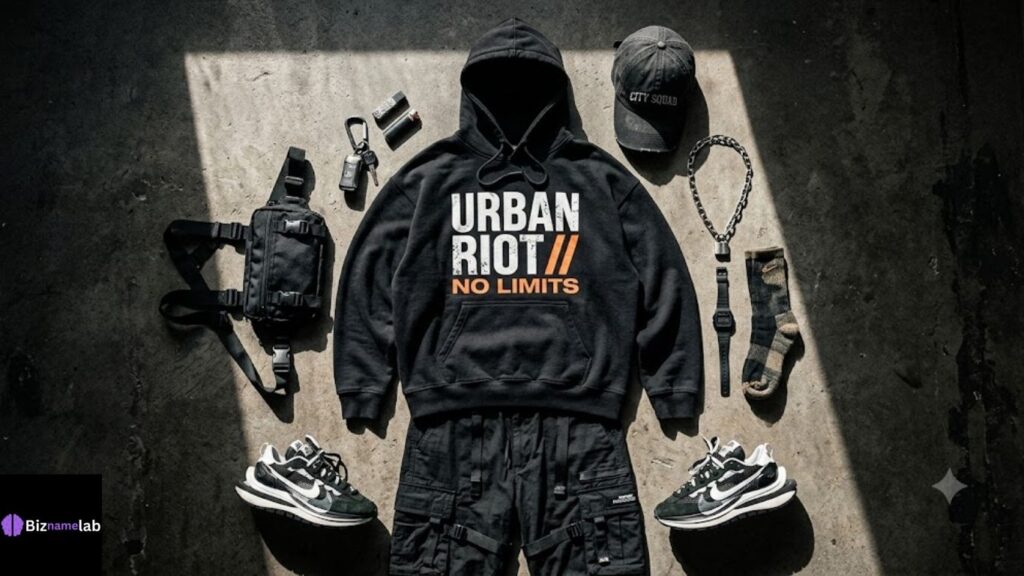 urban streetwear apparel brand name examples