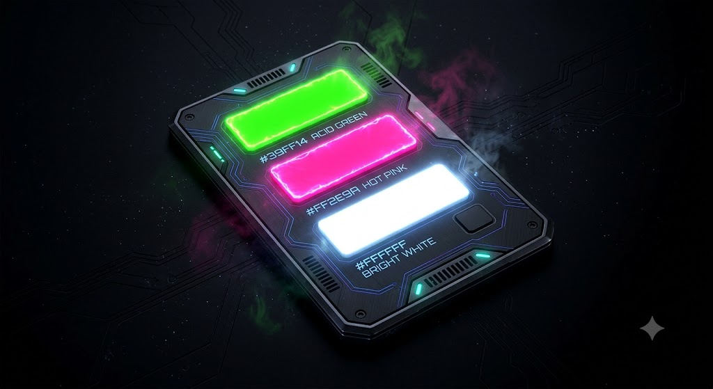 Neon & Cyberpunk Edgy (DevOps & Web3)
