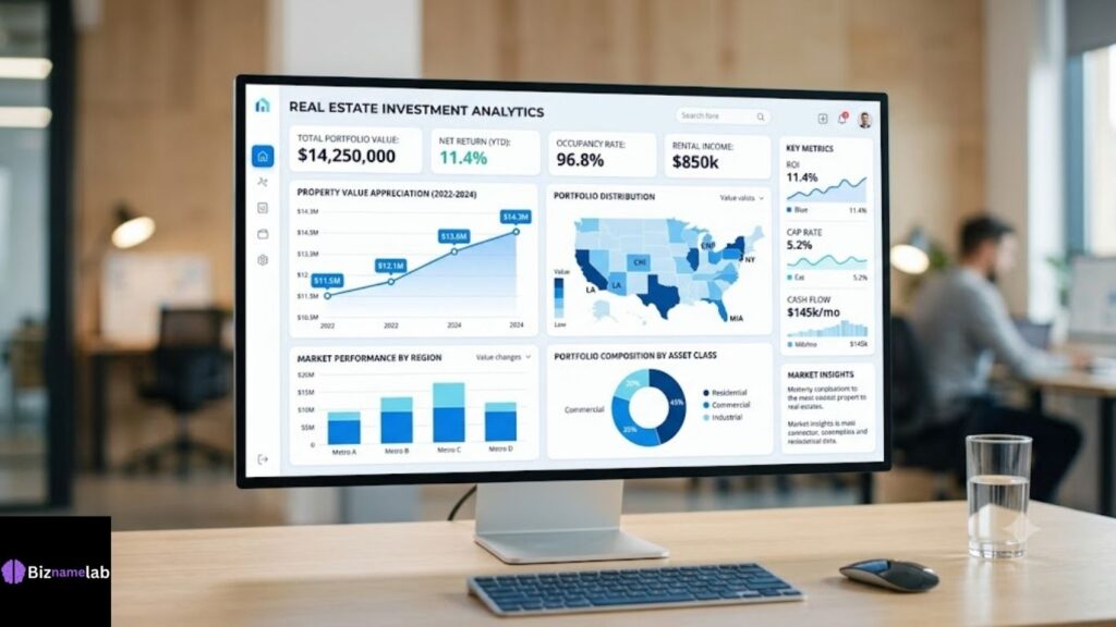 PropTech real estate investment firm name and data dashboard