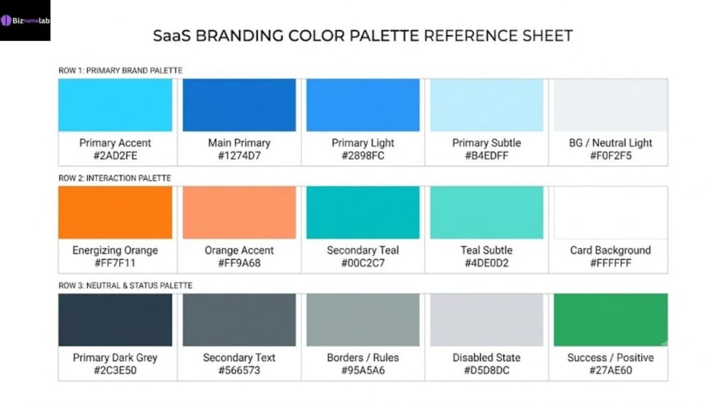 15 high-converting SaaS color palettes with hex codes