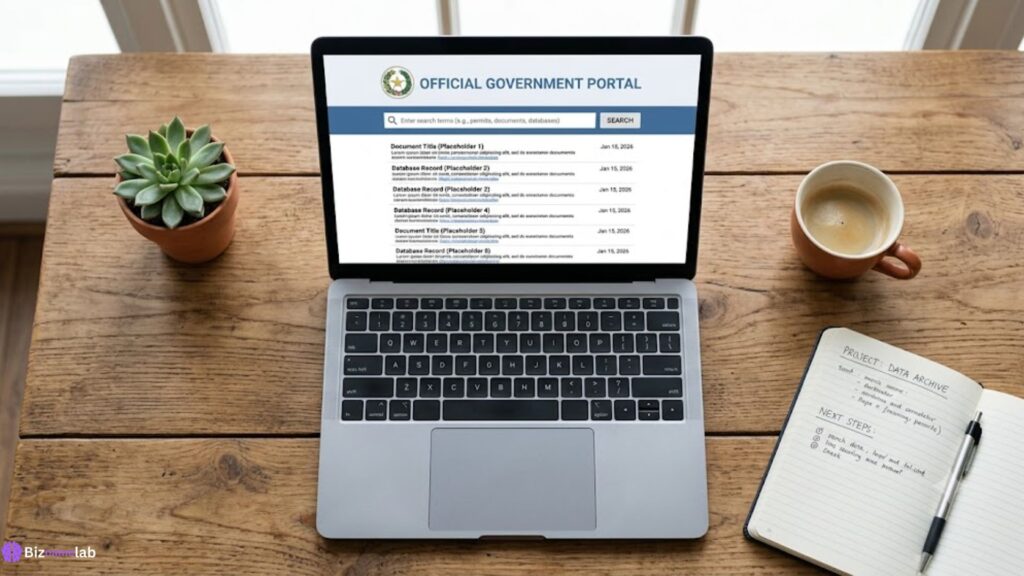 Checking the USPTO trademark database search for nonprofit name clearance